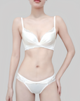 Lace Wireless Push-Up Bra for Small Busts