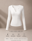Korean AMTN Upgraded V-Neck Fleece-Lined Base Layer