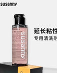 Nipple cover cleaning solution