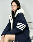 TB 90% White Duck Down Long Puffer Coat
