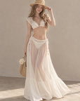 Fairy Ruffle Three-Piece Resort Swim Set