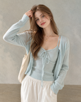 Soft Knit Cami &amp; Cardigan Set