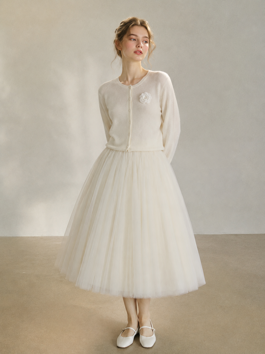 Luxe Multi-Layer Tulle A-Line Skirt