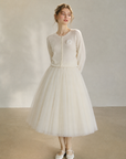 Luxe Multi-Layer Tulle A-Line Skirt