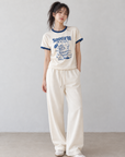Korean Vintage Cotton Tee