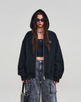 SMFX Oversized Zip-Up Hoodie