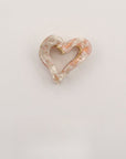 Heart-Shaped High Ponytail Hair Clip