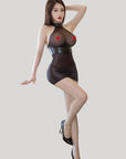 Sheer Ice Silk Bodycon Lingerie