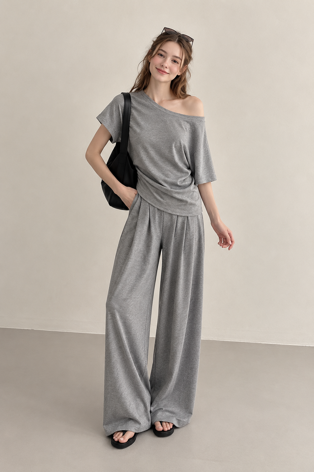 Effortless Relaxed Two-Piece Set