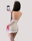 Deep-V Sexy Nurse Costume Set