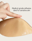 Full bust lifting adhesive bra