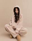 Korean-Style Double-Sided Fleece Lounge Set