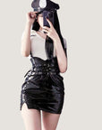 Bodycon Suspender Police-Inspired Costume