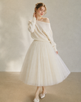 Luxe Multi-Layer Tulle A-Line Skirt