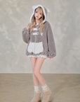 Ultra-Soft Teddy Fleece Set（Free Fluffy Shorts）