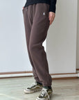 Fleece-Lined Joggers with Pony Embroidery