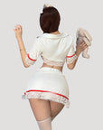 Pure Desire Nurse Lingerie Set with Stockings