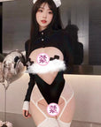 Multi-Piece Maid Costume Lingerie