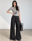 Tencel &amp; Wool Stretch Top