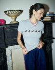 High-Thread-Count Cotton Fitted T-Shirt