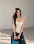 Kardashian-Inspired Slim-Fit Lace Bodysuit