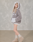 Ultra-Soft Teddy Fleece Set（Free Fluffy Shorts）