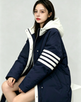 TB 90% White Duck Down Long Puffer Coat