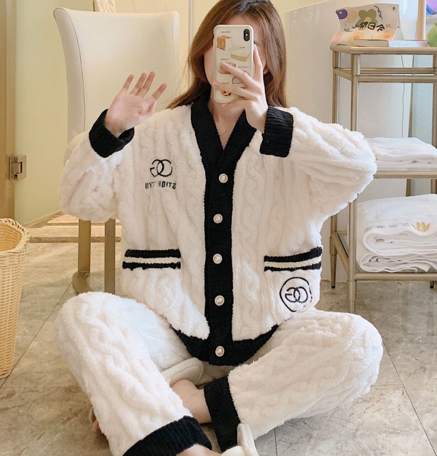 Upgraded Thickened Home Loungewear Set