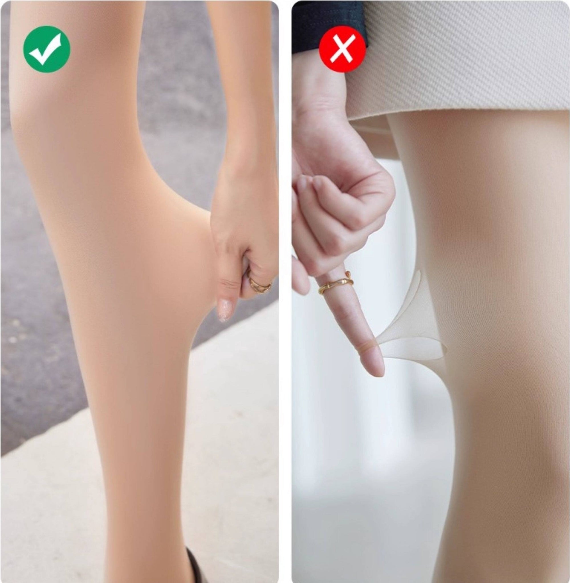 7th-Generation Sheer Fleece-Lined Tights