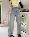Vintage Washed Blue Ultra-Soft Jeans