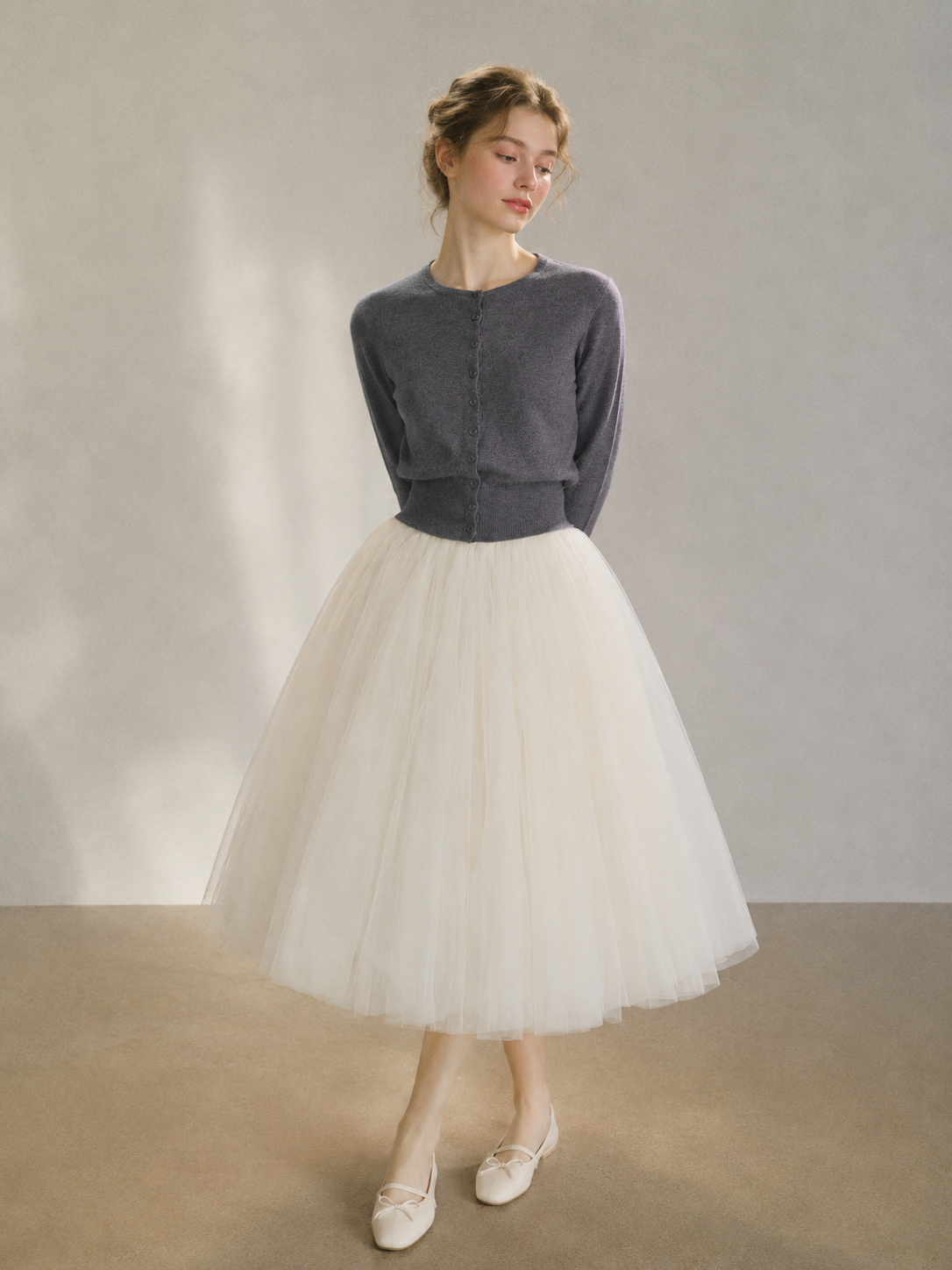 Luxe Multi-Layer Tulle A-Line Skirt