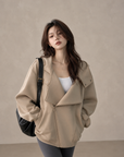 380G Double-Sided Air Layer Oversized Jacket
