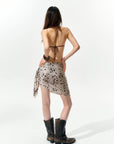 Jennie-Inspired Leopard Print 3-Piece Bikini Set