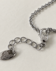 Crystal Saturn Pendant Necklace