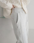 Fleece-Lined Lu’s Signature SCUBA Wide-Leg Pants
