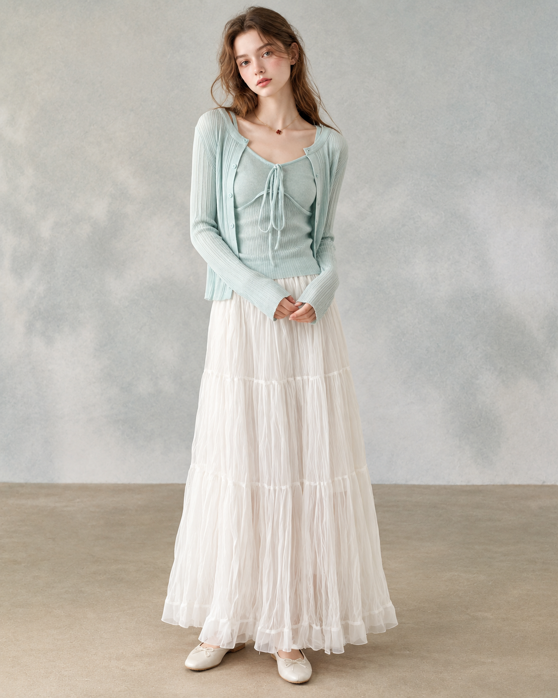 Soft Knit Cami &amp;amp; Cardigan Set