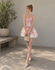 Floral Boned Cami Dress