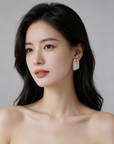 Korean tassel earrings