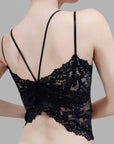 Swallowtail Butterfly Lace Backless Bra