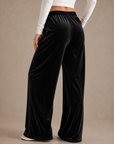 Velvet Wide Leg Pants