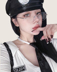 Bodycon Suspender Police-Inspired Costume