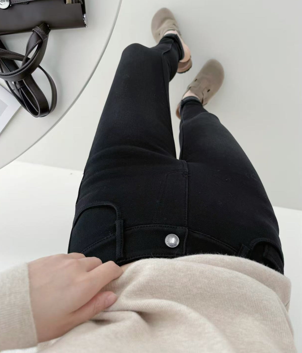 Cashmere Protein Thermal Skinny Pants