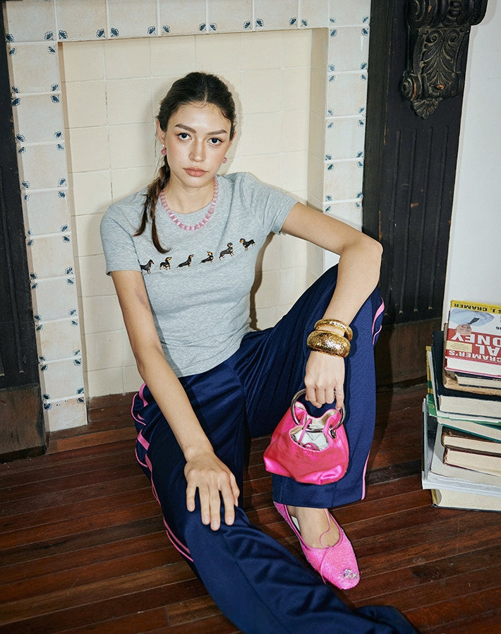 High-Thread-Count Cotton Fitted T-Shirt