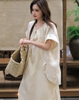 Heavywork jacquard embroidered vest