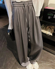 Relaxed Satin Wide-Leg Pants