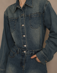 Vintage Washed Denim Dress