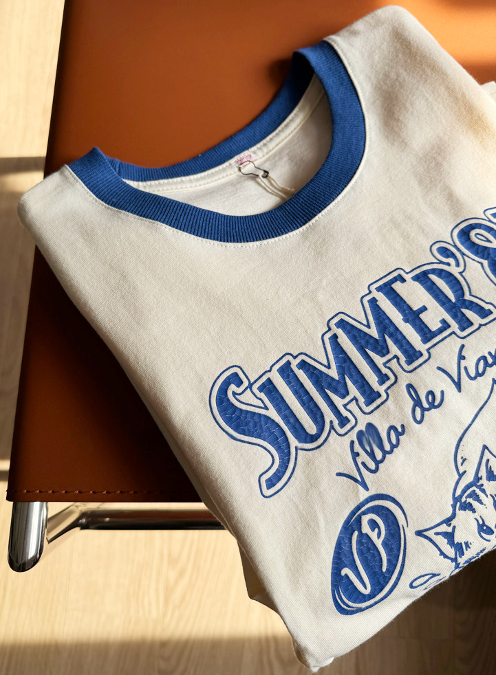 Korean Vintage Cotton Tee