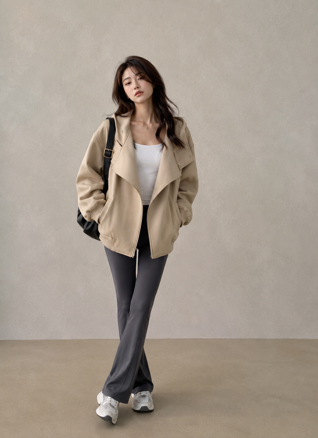 380G Double-Sided Air Layer Oversized Jacket