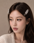 Korean-Inspired Crystal Bang Hair Clips