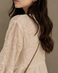Bohemian Embroidered Crochet Top